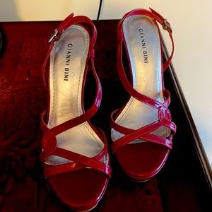 Gianni Bini high heeled sandals/shoes Size 7 excellent condition